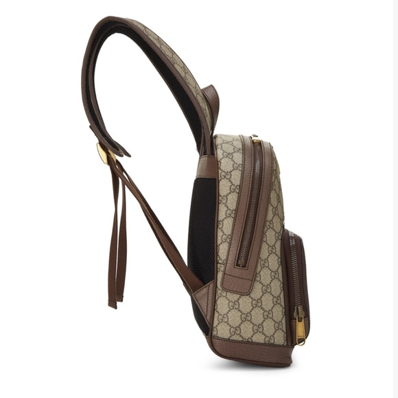 GUCCI Brown GG Supreme Canvas Ophidia
Backpack Small - Picture 4 of 8